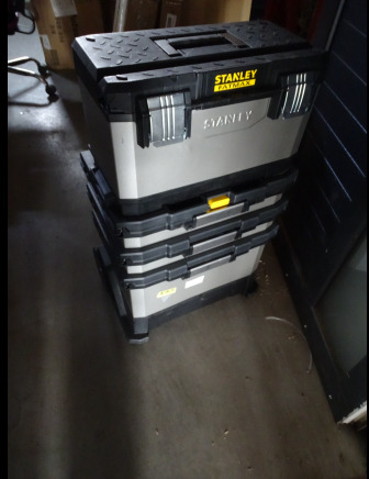 Servante d'atelier sur roulettes STANLEY FATMAX MP 4 pièces - Warehouse equipment: picture 2 Servante d'atelier sur roulettes STANLEY FATMAX MP 4 pièces - Warehouse equipment: picture 2