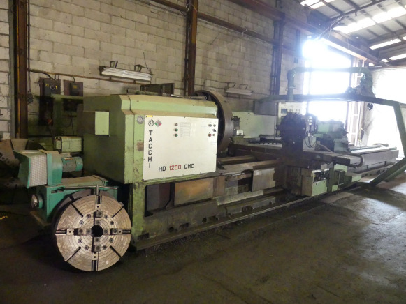 Tour à métaux CNC Tacchi HD1200 CNC - Metal lathe: picture 1 Tour à métaux CNC Tacchi HD1200 CNC - Metal lathe: picture 1