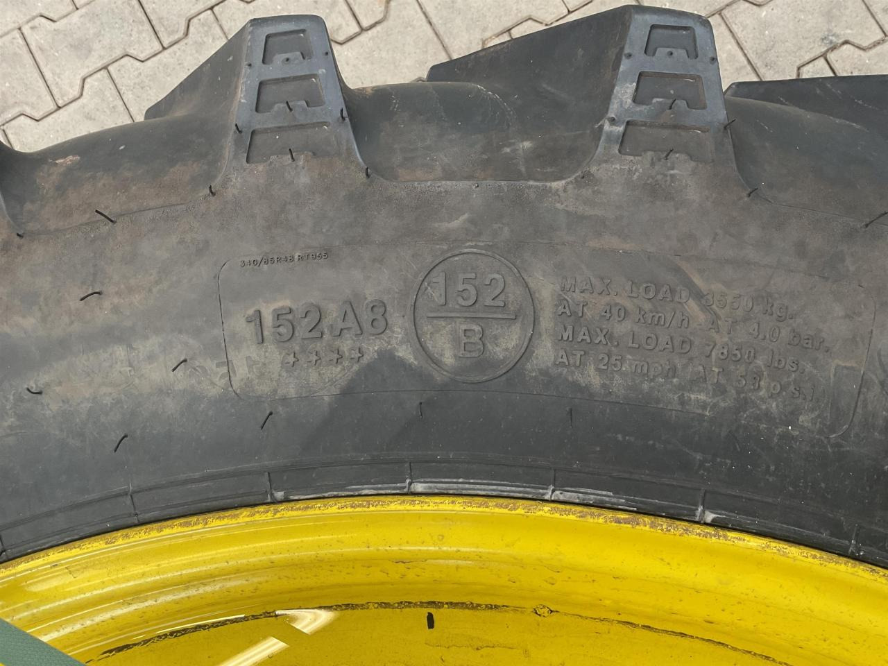 BKT 340/85R48 - Tire for Agricultural machinery: picture 3 BKT 340/85R48 - Tire for Agricultural machinery: picture 3