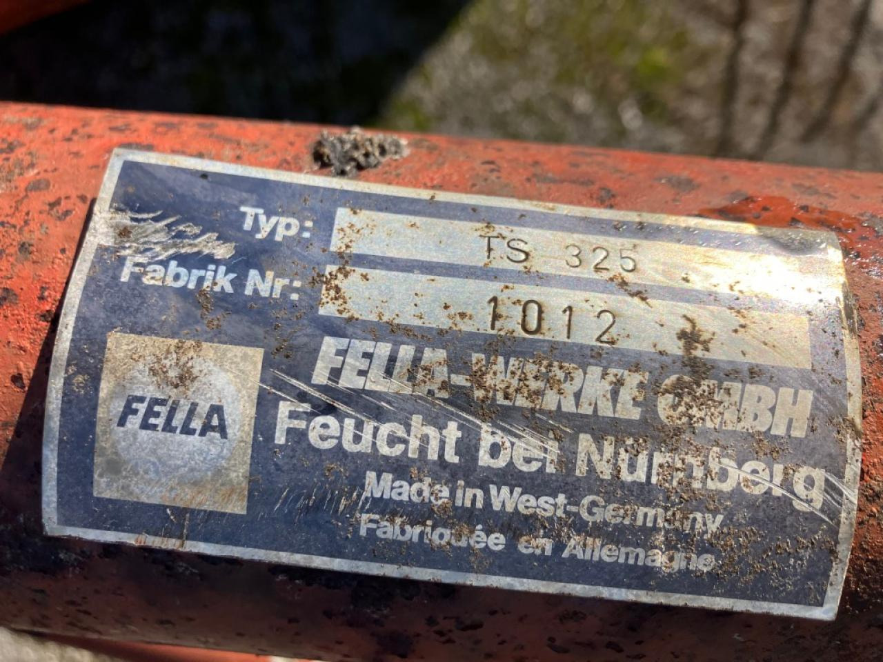 Leasing of Fella TS 325 Fella TS 325: picture 9