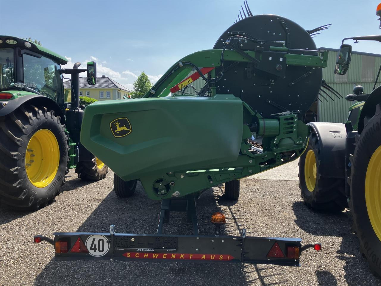 Forage harvester attachment John Deere RD40F: picture 6