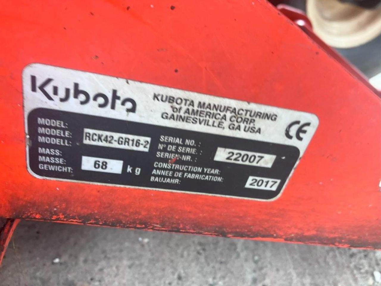 Kubota GR1600-ID-II - Lawn mower: picture 2 Kubota GR1600-ID-II - Lawn mower: picture 2