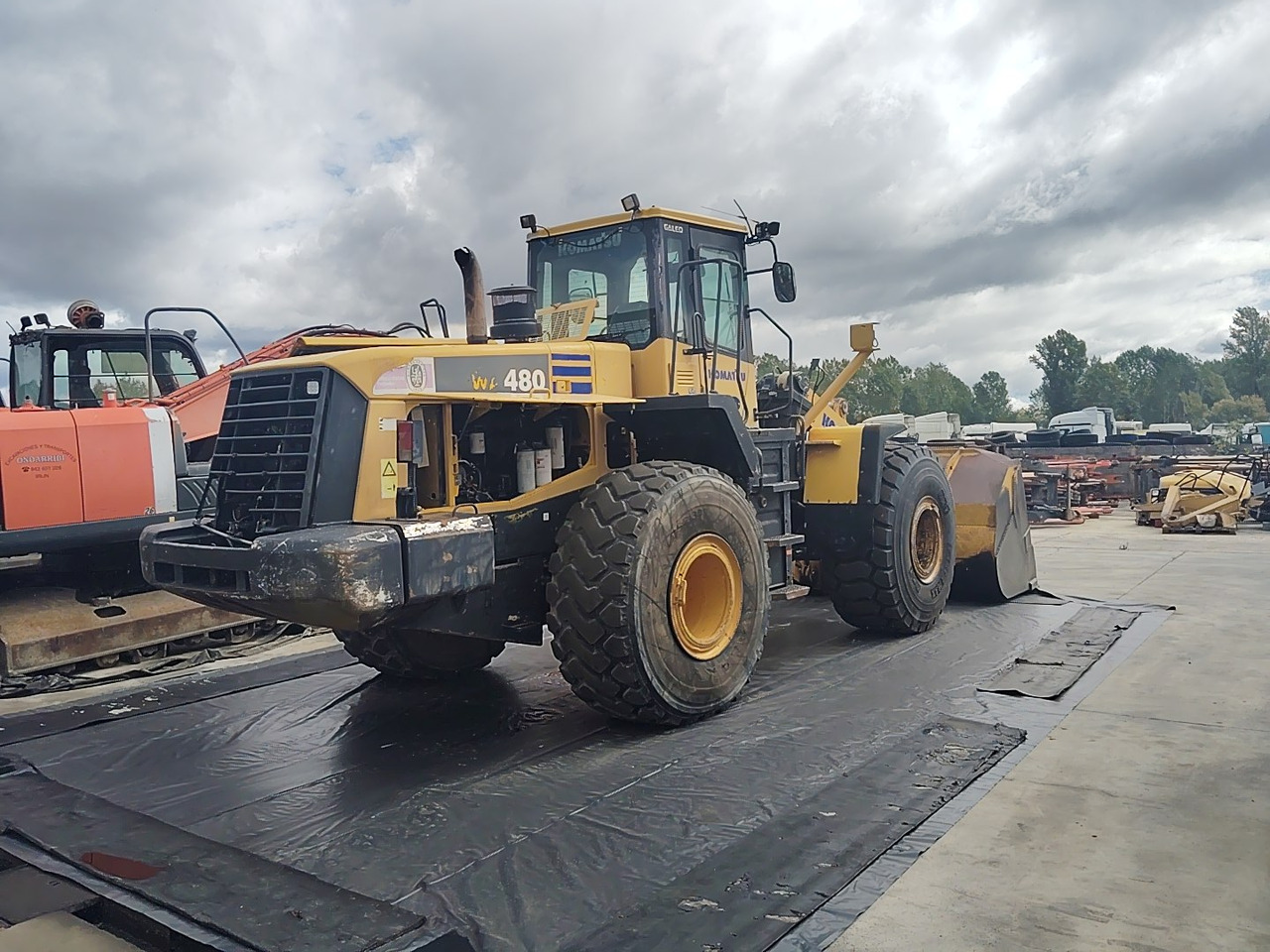 KOMATSU WA480-5H - Wheel loader: picture 4 KOMATSU WA480-5H - Wheel loader: picture 4