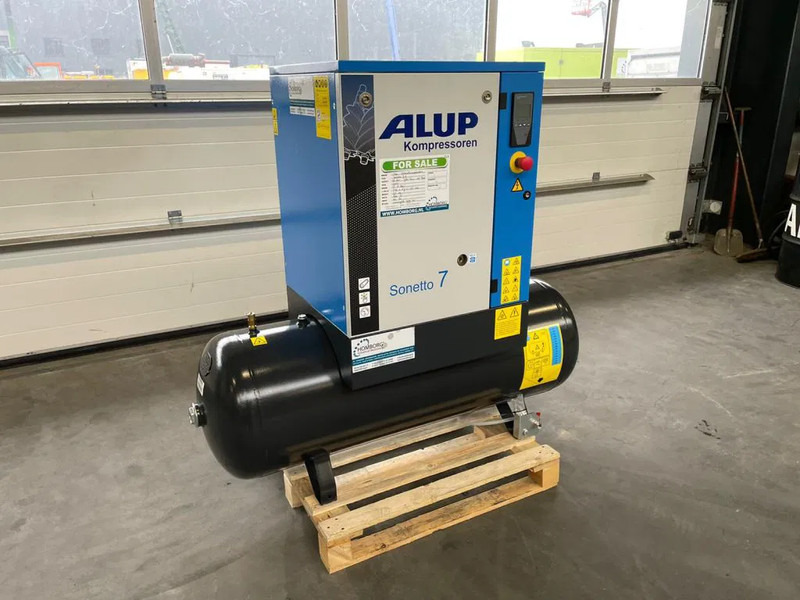 Alup Sonetto 7.5 + 200 Elektrische Schroefcompressor 5.5 kw 780 L / min 10 Bar - Air compressor: picture 2 Alup Sonetto 7.5 + 200 Elektrische Schroefcompressor 5.5 kw 780 L / min 10 Bar - Air compressor: picture 2
