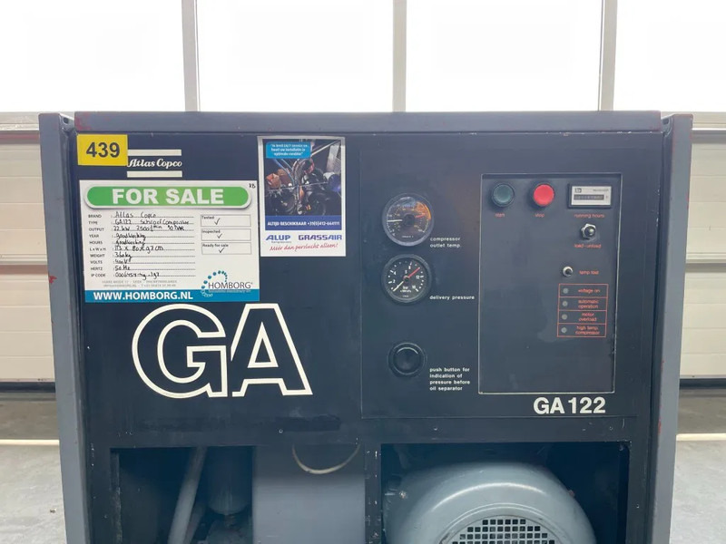 Atlas-Copco GA122 - Air compressor: picture 4 Atlas-Copco GA122 - Air compressor: picture 4