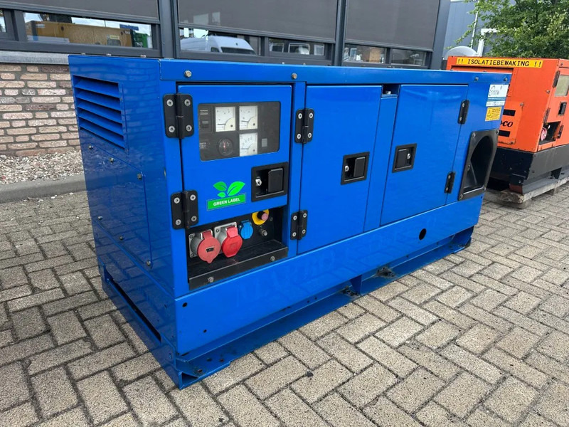 Atlas-Copco QAS 14 Yanmar Stamford 15 kVA Silent generatorset - Generator set: picture 1 Atlas-Copco QAS 14 Yanmar Stamford 15 kVA Silent generatorset - Generator set: picture 1