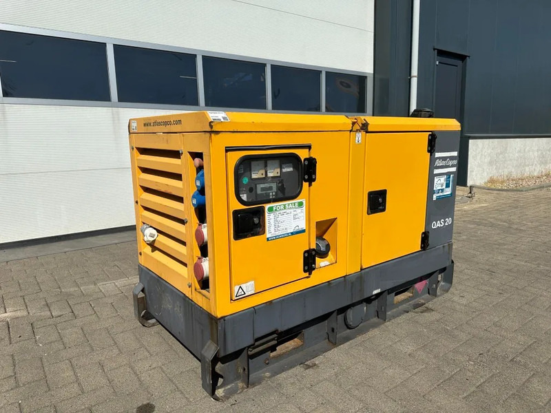 Generator set Atlas-Copco QAS 20 Kubota Leroy Somer 20 kVA Silent Rental generatorrset Stage 3A: picture 5