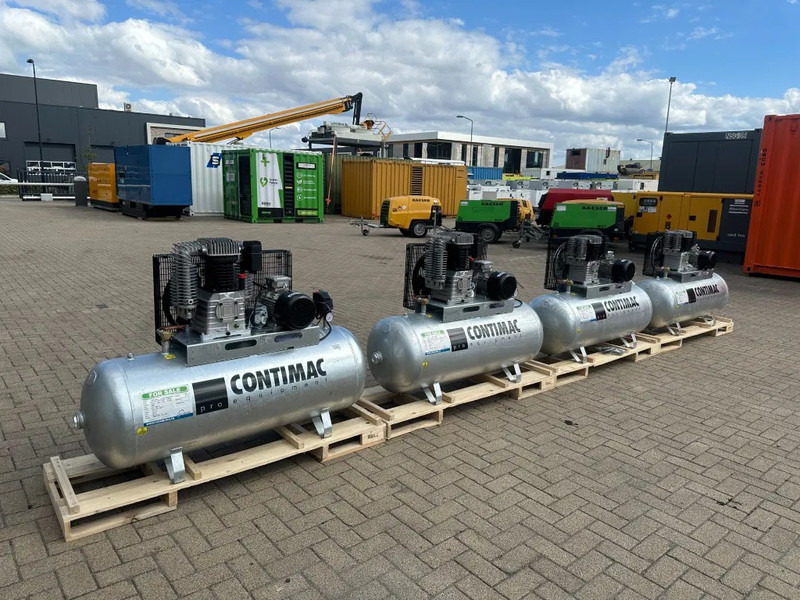 Contimac CM 955 / 10 / 270D Galva 4 kW 950 L / min 10 Bar Zuigercompressor Agri Gegalvaniseerd - Air compressor: picture 2 Contimac CM 955 / 10 / 270D Galva 4 kW 950 L / min 10 Bar Zuigercompressor Agri Gegalvaniseerd - Air compressor: picture 2