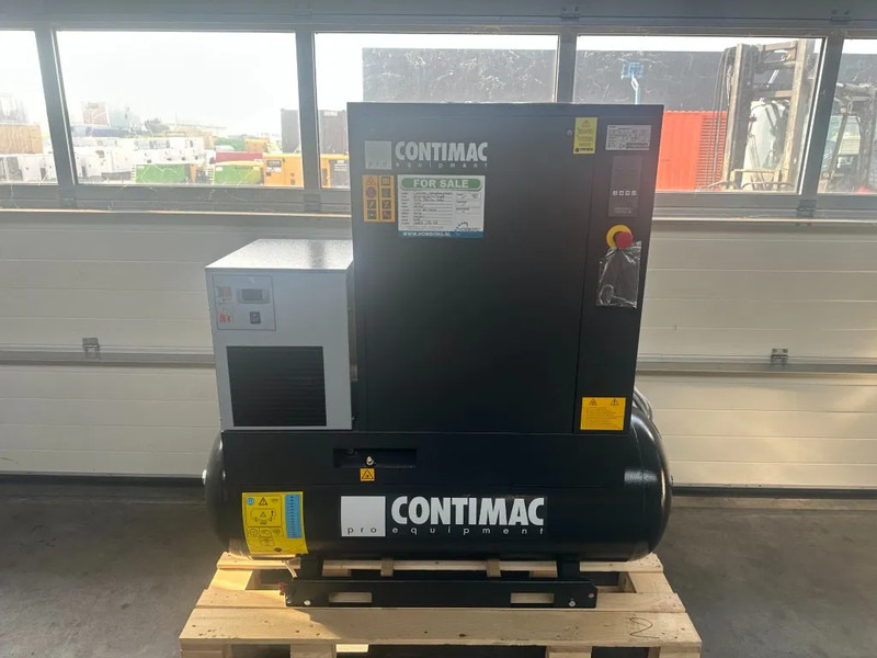 Contimac NS CN 10S 270D 7.5 kW 965 L / min 10 Bar Elektrische Schroefcompressor met Droger en Ketel - Air compressor: picture 1 Contimac NS CN 10S 270D 7.5 kW 965 L / min 10 Bar Elektrische Schroefcompressor met Droger en Ketel - Air compressor: picture 1