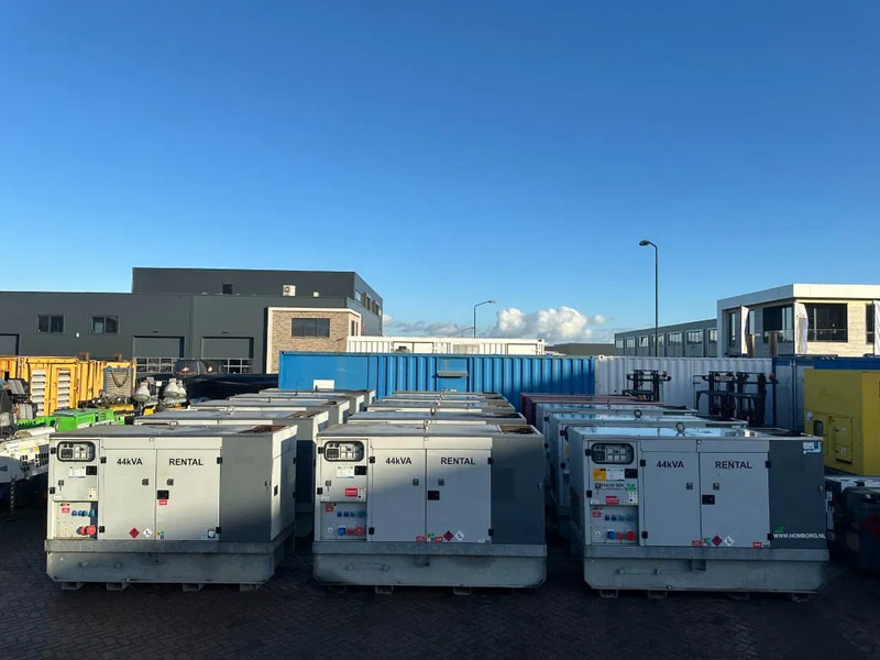 Generator set Europower EPUS44TDE Kubota Leroy Somer 44 kVA Supersilent Rental generatorset: picture 9