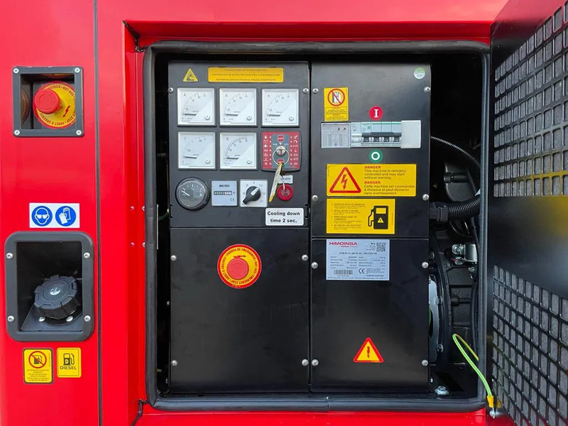 Himoinsa HYW 45 Yanmar Stamford 45 kVA Supersilent Rental generatorset as New ! - Generator set: picture 4 Himoinsa HYW 45 Yanmar Stamford 45 kVA Supersilent Rental generatorset as New ! - Generator set: picture 4