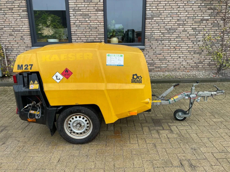 Kaeser M27 Kubota 2,7 m3 / min 7 Bar 18 kW Mobiele Silent Diesel Compressor - Air compressor: picture 1 Kaeser M27 Kubota 2,7 m3 / min 7 Bar 18 kW Mobiele Silent Diesel Compressor - Air compressor: picture 1