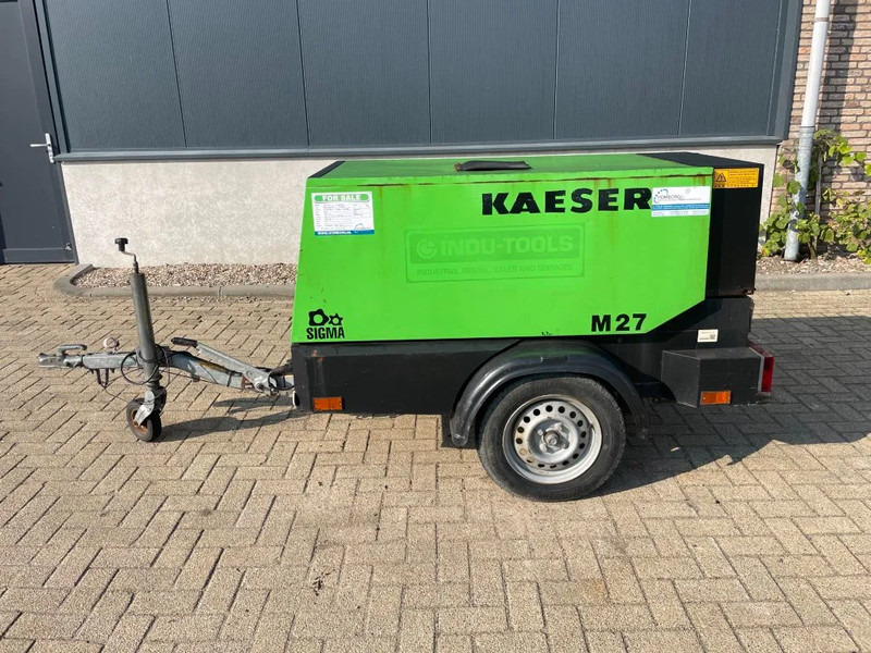 Kaeser M27 Kubota 2,7 m3 / min 7 Bar 18 kW Mobiele Silent Diesel Compressor - Air compressor: picture 1 Kaeser M27 Kubota 2,7 m3 / min 7 Bar 18 kW Mobiele Silent Diesel Compressor - Air compressor: picture 1