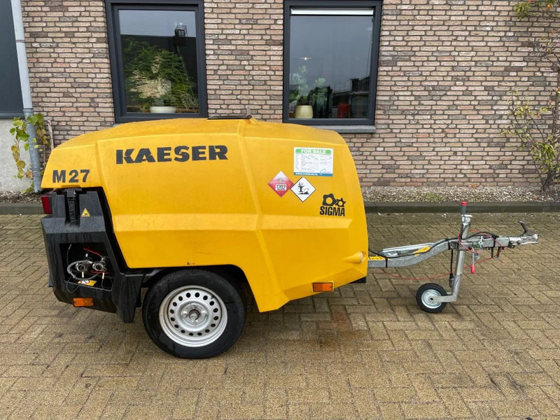 Kaeser M27 Kubota 2,7 m3 / min 7 Bar 18 kW Mobiele Silent Diesel Compressor - Air compressor: picture 1 Kaeser M27 Kubota 2,7 m3 / min 7 Bar 18 kW Mobiele Silent Diesel Compressor - Air compressor: picture 1