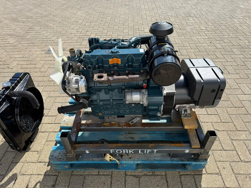 Kubota V2203 Leroy Somer 22 kVA generatorset as New ! 198 hours - Generator set: picture 1 Kubota V2203 Leroy Somer 22 kVA generatorset as New ! 198 hours - Generator set: picture 1