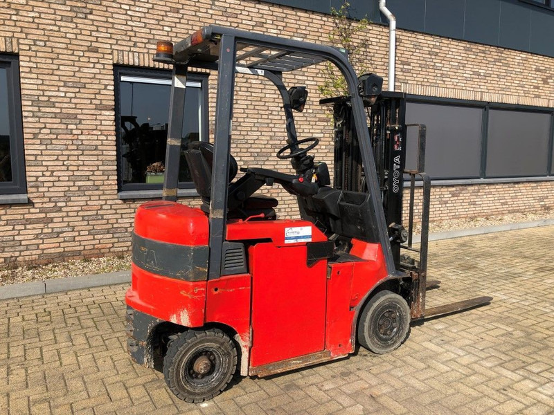 Electric forklift Toyota 1.6 ton Triplex Freelift Sideshift Elektra Heftruck: picture 17