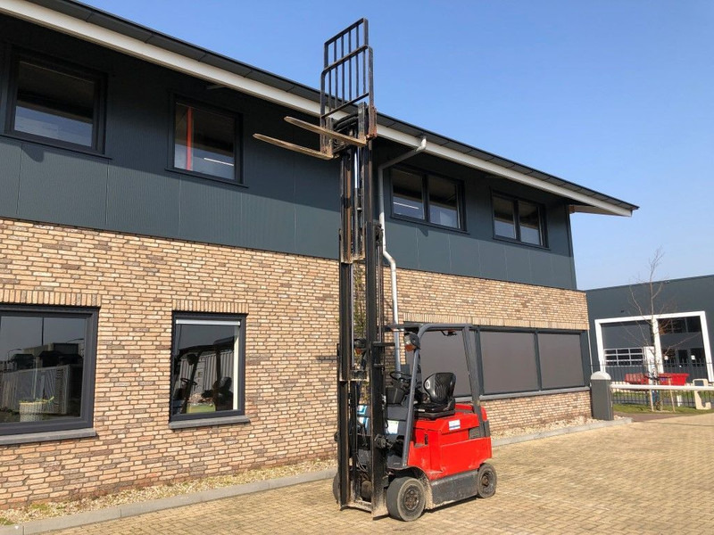 Electric forklift Toyota 1.6 ton Triplex Freelift Sideshift Elektra Heftruck: picture 15