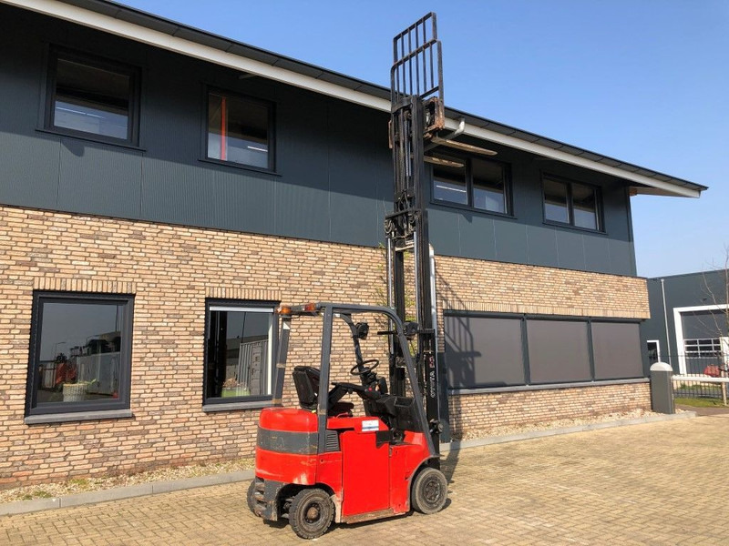 Electric forklift Toyota 1.6 ton Triplex Freelift Sideshift Elektra Heftruck: picture 12