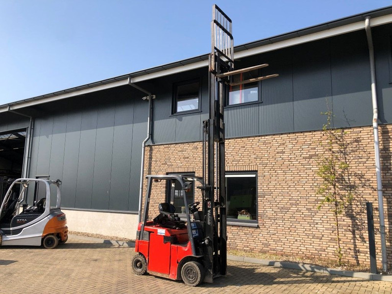 Electric forklift Toyota 1.6 ton Triplex Freelift Sideshift Elektra Heftruck: picture 20