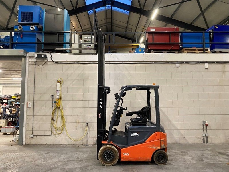 Toyota 2 ton Traigo 20 Duplex Freelift Sideshift Elektra Heftruck - Electric forklift: picture 2 Toyota 2 ton Traigo 20 Duplex Freelift Sideshift Elektra Heftruck - Electric forklift: picture 2