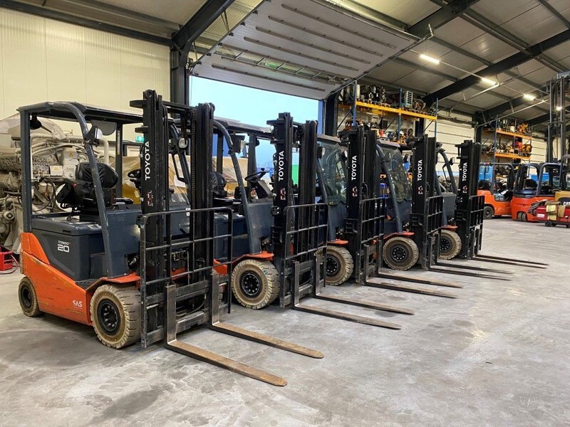 Toyota 2 ton Traigo 20 Duplex Freelift Sideshift Elektra Heftruck - Electric forklift: picture 3 Toyota 2 ton Traigo 20 Duplex Freelift Sideshift Elektra Heftruck - Electric forklift: picture 3