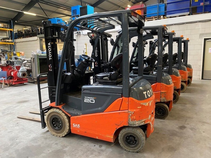 Toyota 2 ton Traigo 20 Duplex Freelift Sideshift Elektra Heftruck - Electric forklift: picture 4 Toyota 2 ton Traigo 20 Duplex Freelift Sideshift Elektra Heftruck - Electric forklift: picture 4
