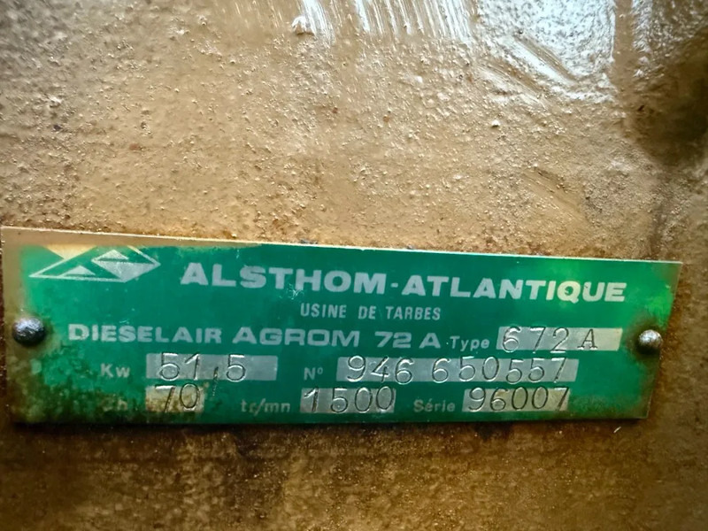 VM Alsthom Unelec 55 kVA Silent generatorset - Generator set: picture 4 VM Alsthom Unelec 55 kVA Silent generatorset - Generator set: picture 4