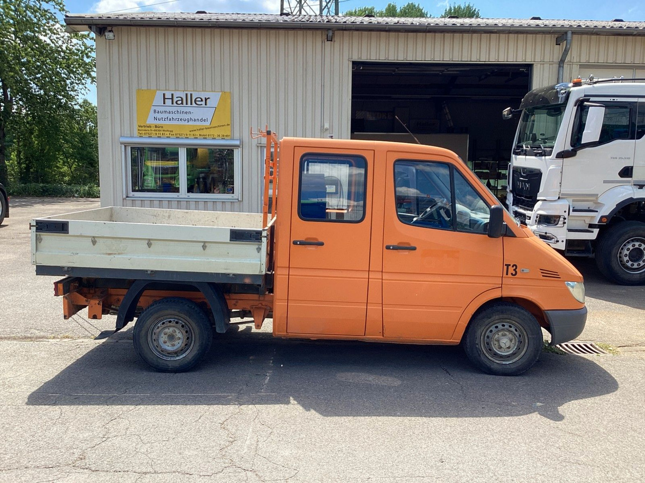 Mercedes-Benz Sprinter Pritsche Doka 211 CDI - Open body delivery van, Crew cab van: picture 3 Mercedes-Benz Sprinter Pritsche Doka 211 CDI - Open body delivery van, Crew cab van: picture 3