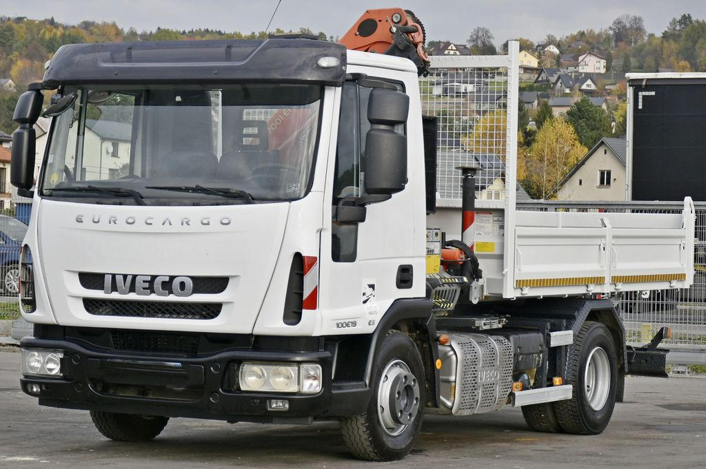 Iveco EUROCARGO 100E19 +PK 7001 H + FUNK * TOPZUSTAND - Crane truck, Tipper: picture 3 Iveco EUROCARGO 100E19 +PK 7001 H + FUNK * TOPZUSTAND - Crane truck, Tipper: picture 3