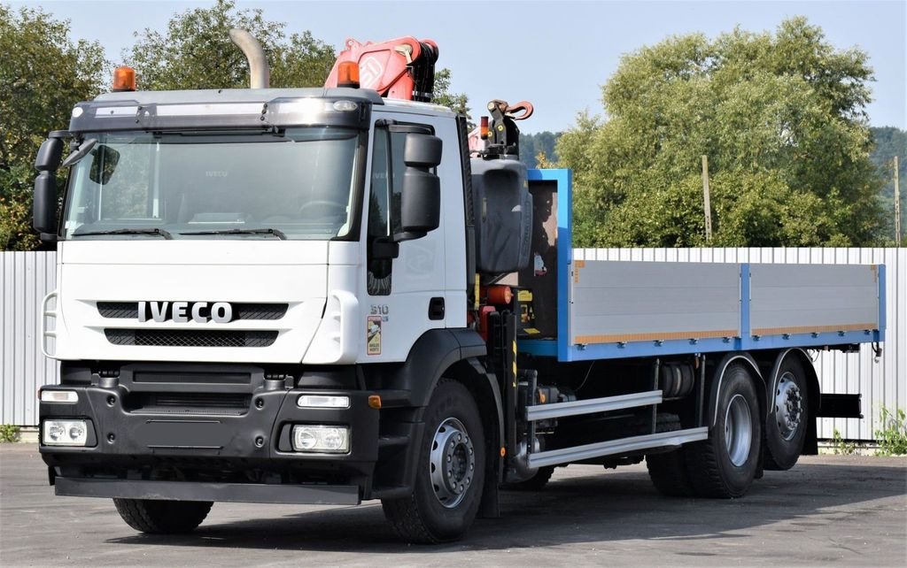 Iveco Stralis 310 PRITSCHE 7,05m +KRAN +FUNK - Crane truck: picture 4 Iveco Stralis 310 PRITSCHE 7,05m +KRAN +FUNK - Crane truck: picture 4