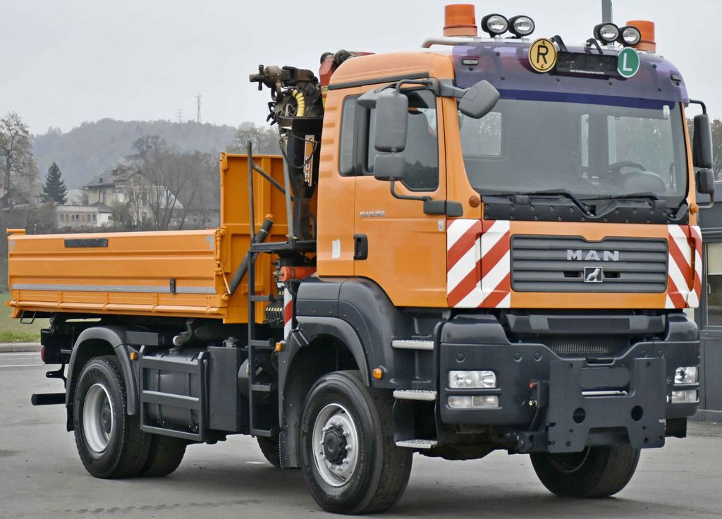 MAN TGA 18.360 * PK 10501 + FUNK *4x4 MAN TGA 18.360 * PK 10501 + FUNK *4x4 - Tipper, Crane truck: picture 4 MAN TGA 18.360 * PK 10501 + FUNK *4x4 MAN TGA 18.360 * PK 10501 + FUNK *4x4 - Tipper, Crane truck: picture 4
