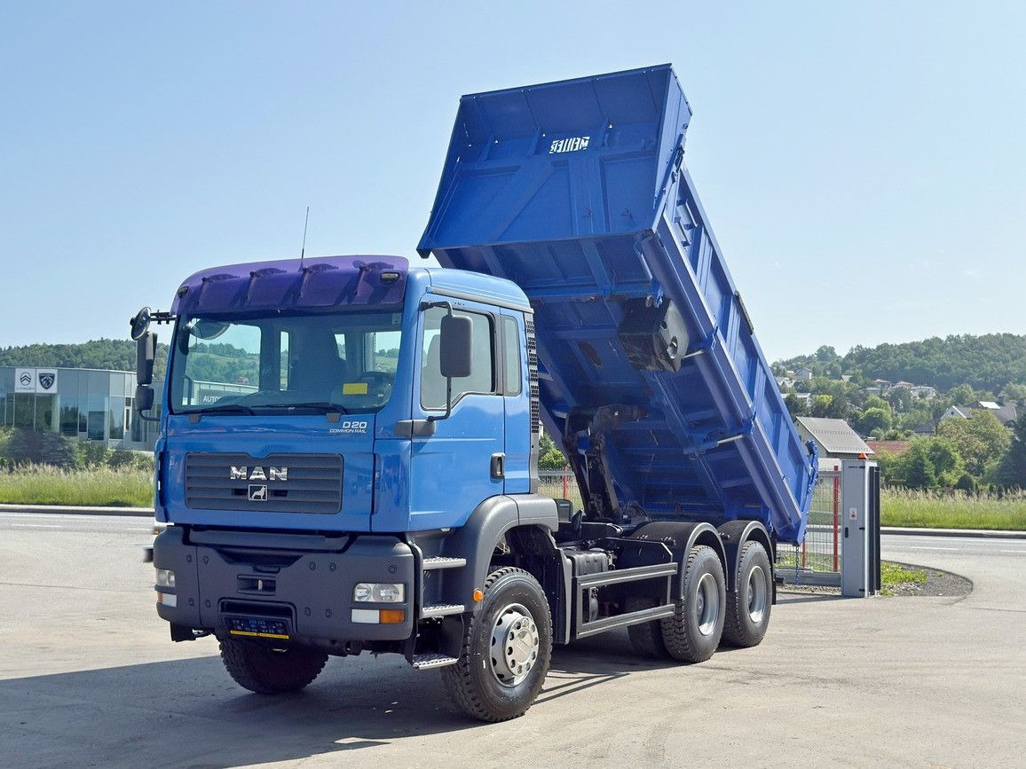 MAN TGA 33.350 * BORDMATIC *6x4 * TOPZUSTAND - Tipper, Crane truck: picture 2 MAN TGA 33.350 * BORDMATIC *6x4 * TOPZUSTAND - Tipper, Crane truck: picture 2