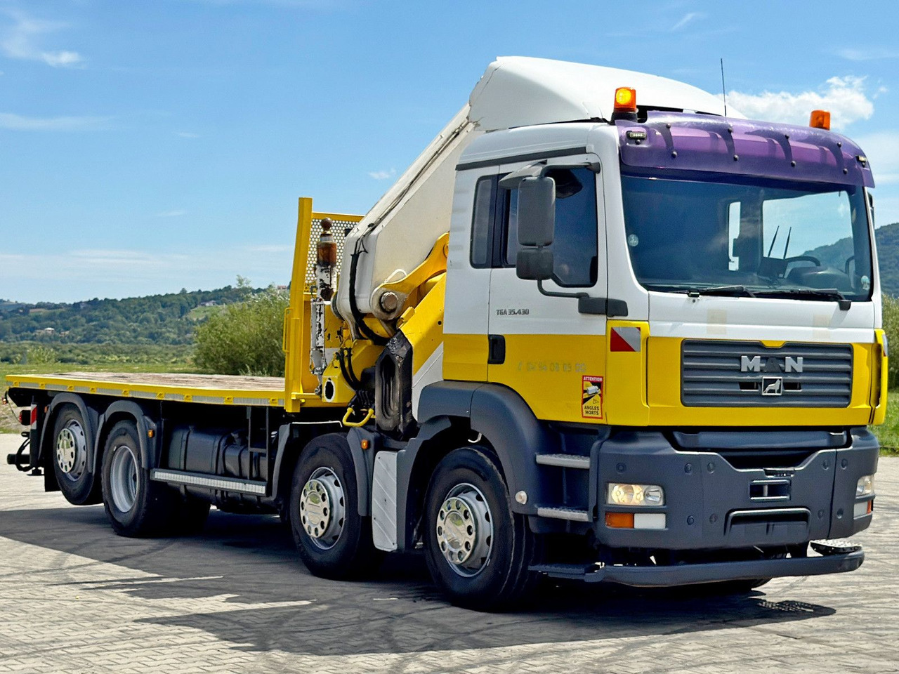 MAN TGA 35.430 * HIAB 700 E - 6 + FUNK* TOPZUSTAND - Crane truck: picture 3 MAN TGA 35.430 * HIAB 700 E - 6 + FUNK* TOPZUSTAND - Crane truck: picture 3