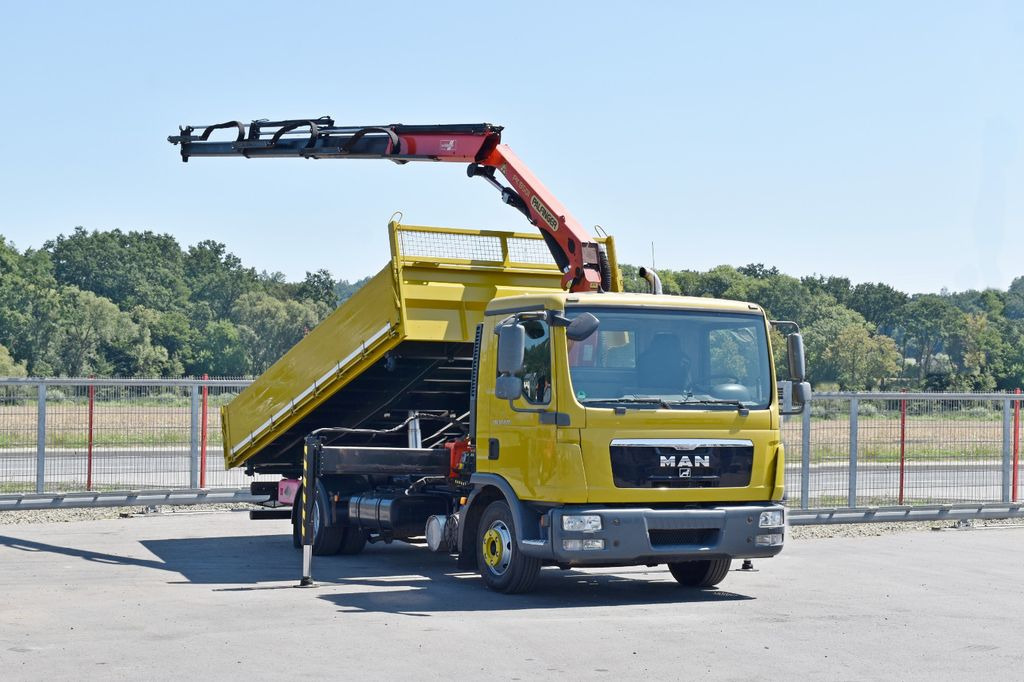 MAN TGL 12.220 Kipper 5,05 m + PK 8501 B *TOPZUSTAND MAN TGL 12.220 Kipper 5,05 m + PK 8501 B *TOPZUSTAND - Crane truck, Tipper: picture 2 MAN TGL 12.220 Kipper 5,05 m + PK 8501 B *TOPZUSTAND MAN TGL 12.220 Kipper 5,05 m + PK 8501 B *TOPZUSTAND - Crane truck, Tipper: picture 2