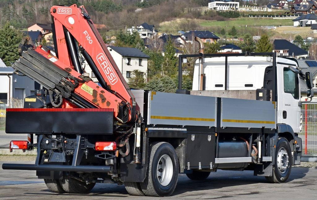 Crane truck MAN TGM 18.340* PRITSCHE 5,50m* KRAN /FUNK: picture 6