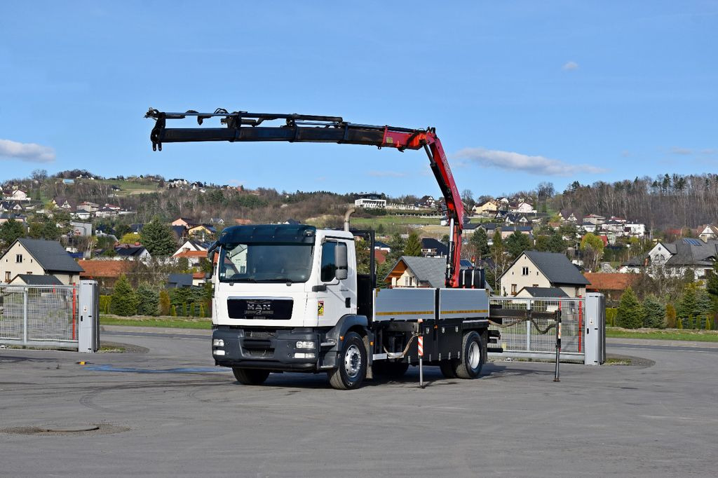 MAN TGM 18.340* PRITSCHE 5,50m* KRAN /FUNK - Crane truck: picture 2 MAN TGM 18.340* PRITSCHE 5,50m* KRAN /FUNK - Crane truck: picture 2