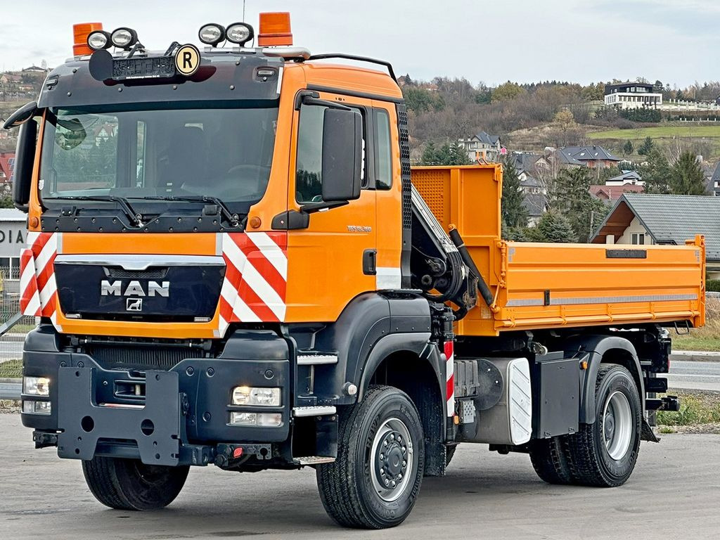 MAN TGS 18.360 * HIAB 099 E-3 HIDUO + FUNK *4x4 - Crane truck, Tipper: picture 5 MAN TGS 18.360 * HIAB 099 E-3 HIDUO + FUNK *4x4 - Crane truck, Tipper: picture 5