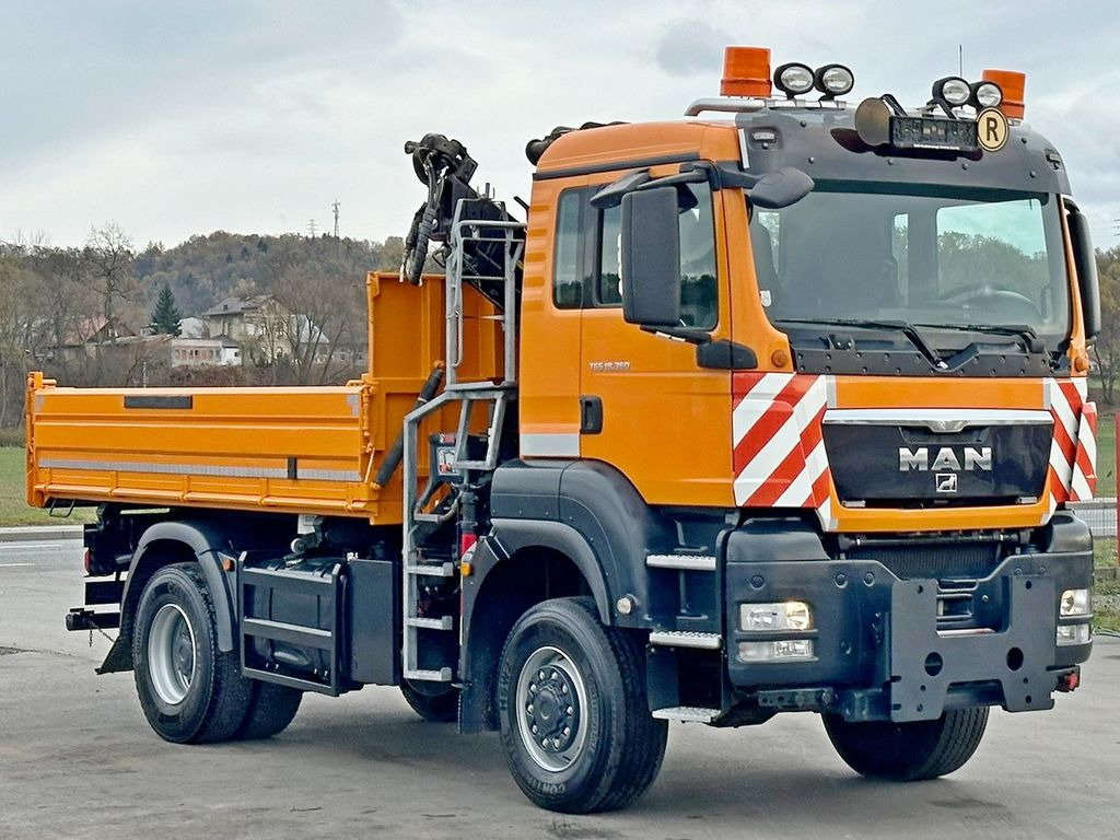 MAN TGS 18.360 * HIAB 099 E-3 HIDUO + FUNK *4x4 - Crane truck, Tipper: picture 4 MAN TGS 18.360 * HIAB 099 E-3 HIDUO + FUNK *4x4 - Crane truck, Tipper: picture 4