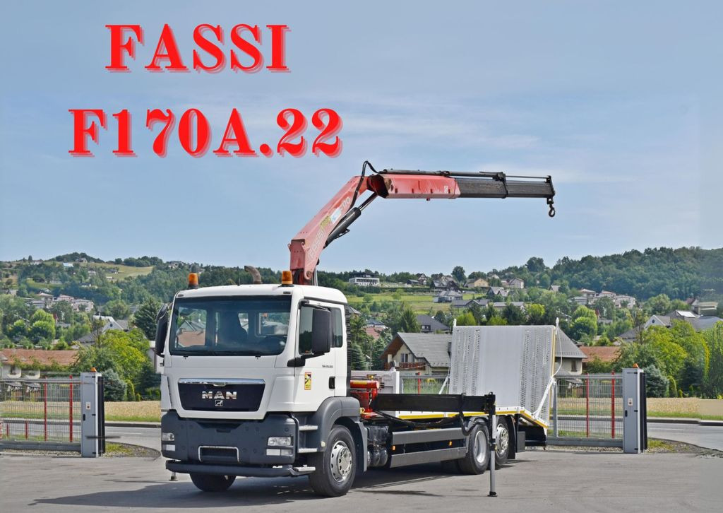 MAN TGS 26.320 * FASSI F170A.22 + FUNK* TOPZUSTAND MAN TGS 26.320 * FASSI F170A.22 + FUNK* TOPZUSTAND - Crane truck, Car transporter truck: picture 1 MAN TGS 26.320 * FASSI F170A.22 + FUNK* TOPZUSTAND MAN TGS 26.320 * FASSI F170A.22 + FUNK* TOPZUSTAND - Crane truck, Car transporter truck: picture 1