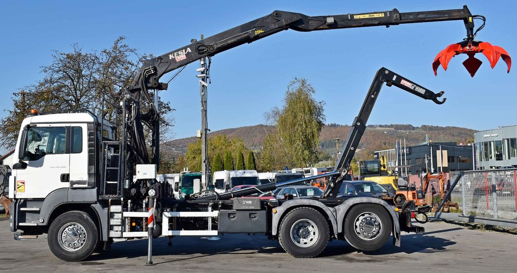 MAN TGS 26.360 Abrollkipper* KESLA 2114 Z * TOP MAN TGS 26.360 Abrollkipper* KESLA 2114 Z * TOP - Hook lift truck, Crane truck: picture 5 MAN TGS 26.360 Abrollkipper* KESLA 2114 Z * TOP MAN TGS 26.360 Abrollkipper* KESLA 2114 Z * TOP - Hook lift truck, Crane truck: picture 5