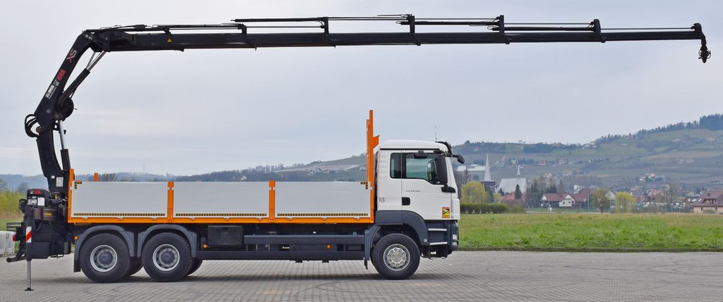 MAN TGS 26.360* HIAB 211 E-6 HIDUO / FUNK * 6x4 - Crane truck, Dropside/ Flatbed truck: picture 5 MAN TGS 26.360* HIAB 211 E-6 HIDUO / FUNK * 6x4 - Crane truck, Dropside/ Flatbed truck: picture 5