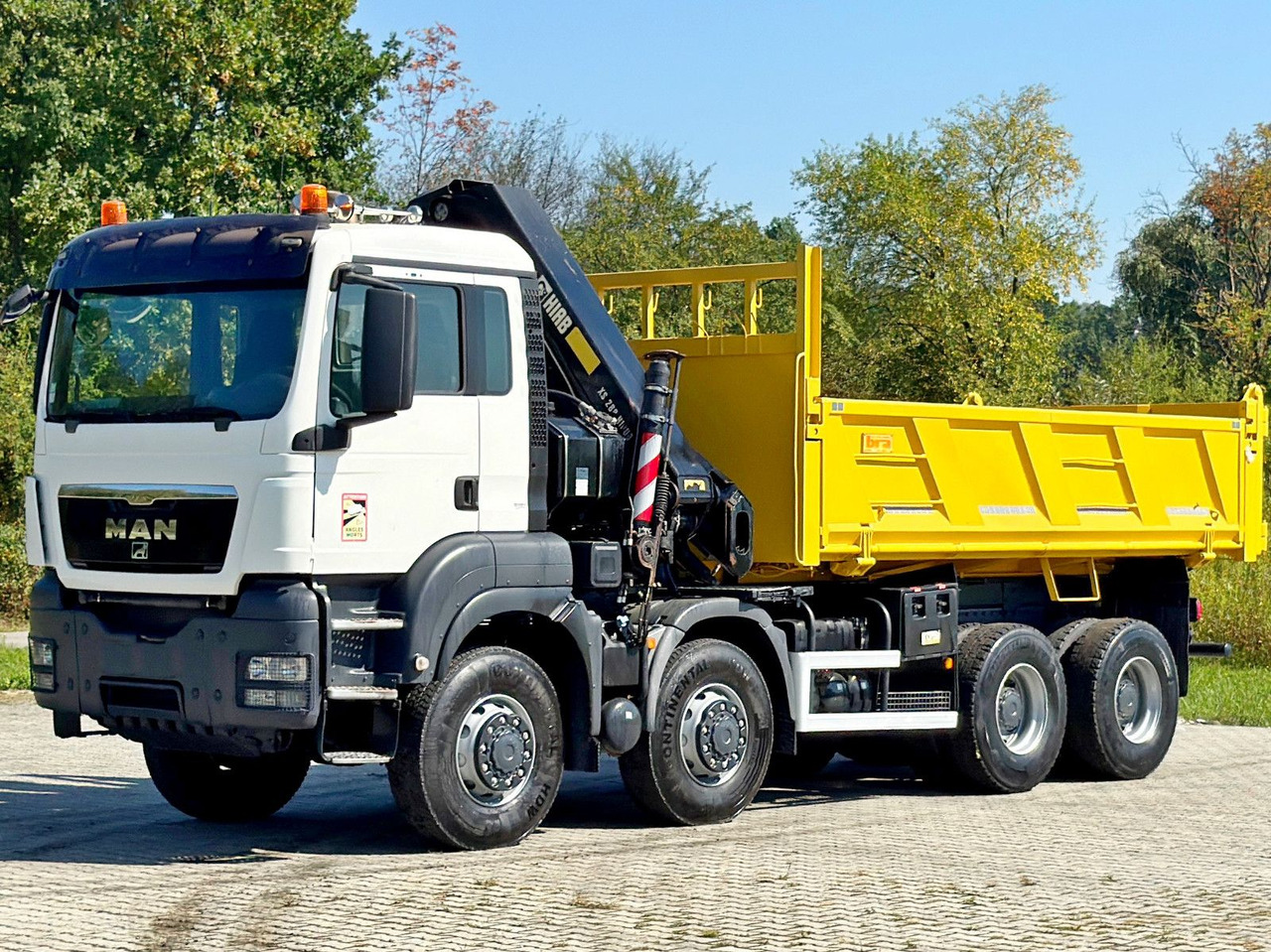 MAN TGS 32.510 * HIAB 288 EP - 5HIDUO/ FUNK * 8x8 - Crane truck: picture 5 MAN TGS 32.510 * HIAB 288 EP - 5HIDUO/ FUNK * 8x8 - Crane truck: picture 5