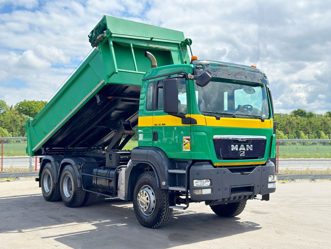 MAN TGS 33.360 * KIPPER 5,10 m / 6x4 * TOPZUSTAND - Tipper, Crane truck: picture 2 MAN TGS 33.360 * KIPPER 5,10 m / 6x4 * TOPZUSTAND - Tipper, Crane truck: picture 2