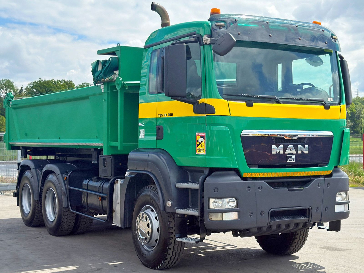 MAN TGS 33.360 * KIPPER 5,10 m / 6x4 * TOPZUSTAND - Tipper, Crane truck: picture 4 MAN TGS 33.360 * KIPPER 5,10 m / 6x4 * TOPZUSTAND - Tipper, Crane truck: picture 4