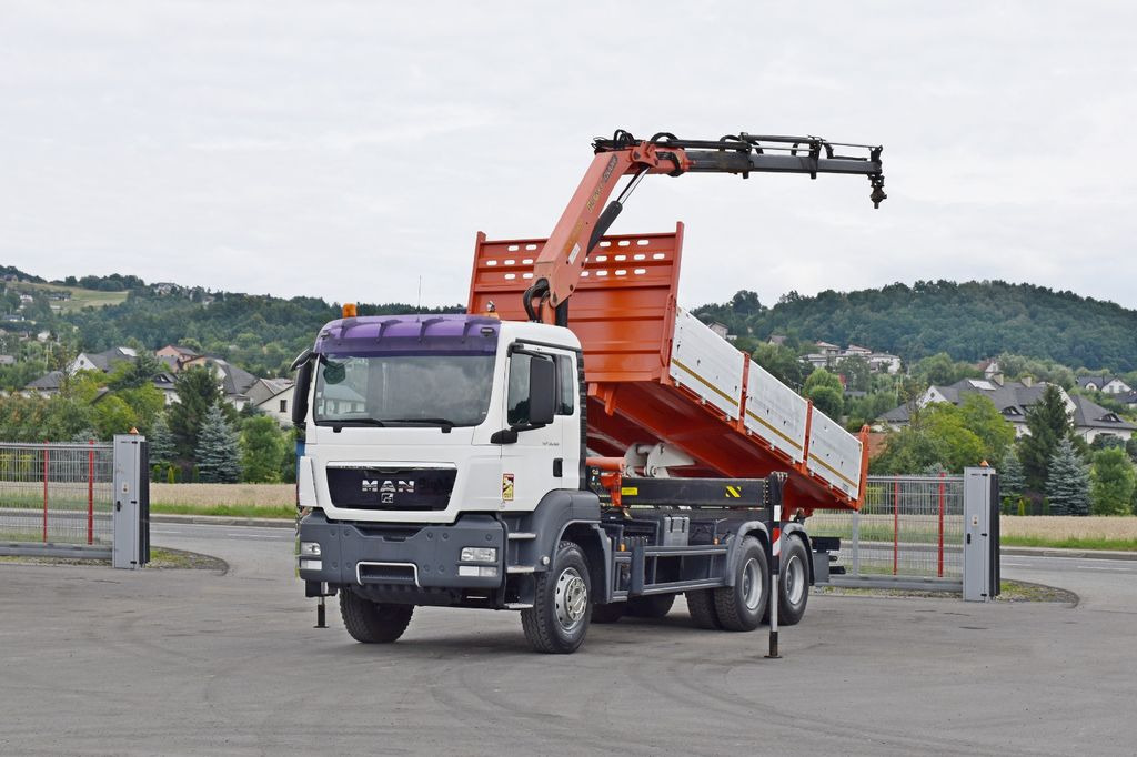MAN TGS 33.360*KIPPER 6,40m *PK 15500 * 6x4 - Crane truck, Tipper: picture 2 MAN TGS 33.360*KIPPER 6,40m *PK 15500 * 6x4 - Crane truck, Tipper: picture 2