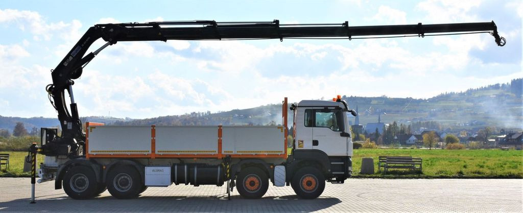 MAN TGS 35.440 * HIAB 322 EP-5HIPRO+FUNK / 8x4! - Crane truck, Dropside/ Flatbed truck: picture 5 MAN TGS 35.440 * HIAB 322 EP-5HIPRO+FUNK / 8x4! - Crane truck, Dropside/ Flatbed truck: picture 5