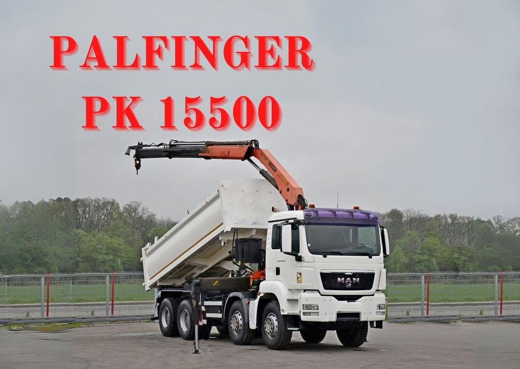 MAN TGS 35.440 * KIPPER 5,80m + KRAN * TOPZUSTAND MAN TGS 35.440 * KIPPER 5,80m + KRAN * TOPZUSTAND - Crane truck, Tipper: picture 1 MAN TGS 35.440 * KIPPER 5,80m + KRAN * TOPZUSTAND MAN TGS 35.440 * KIPPER 5,80m + KRAN * TOPZUSTAND - Crane truck, Tipper: picture 1