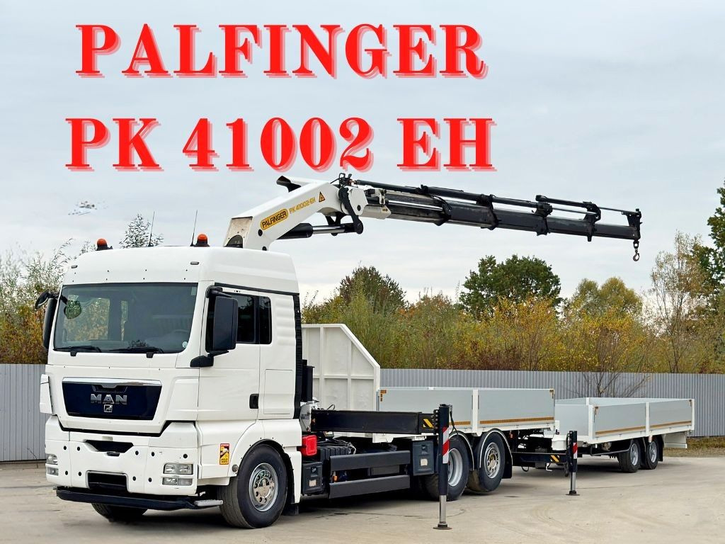 MAN TGX 26.440 * PK 41002-EH + FUNK + Anhänger*TOP - Crane truck: picture 1 MAN TGX 26.440 * PK 41002-EH + FUNK + Anhänger*TOP - Crane truck: picture 1
