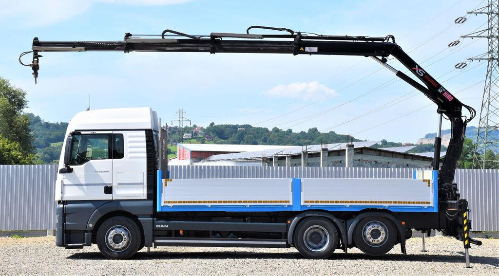 MAN TGX 26.440 Pritsche 6,20 m+HIAB 122 HIDUO/FUNK - Crane truck: picture 5 MAN TGX 26.440 Pritsche 6,20 m+HIAB 122 HIDUO/FUNK - Crane truck: picture 5