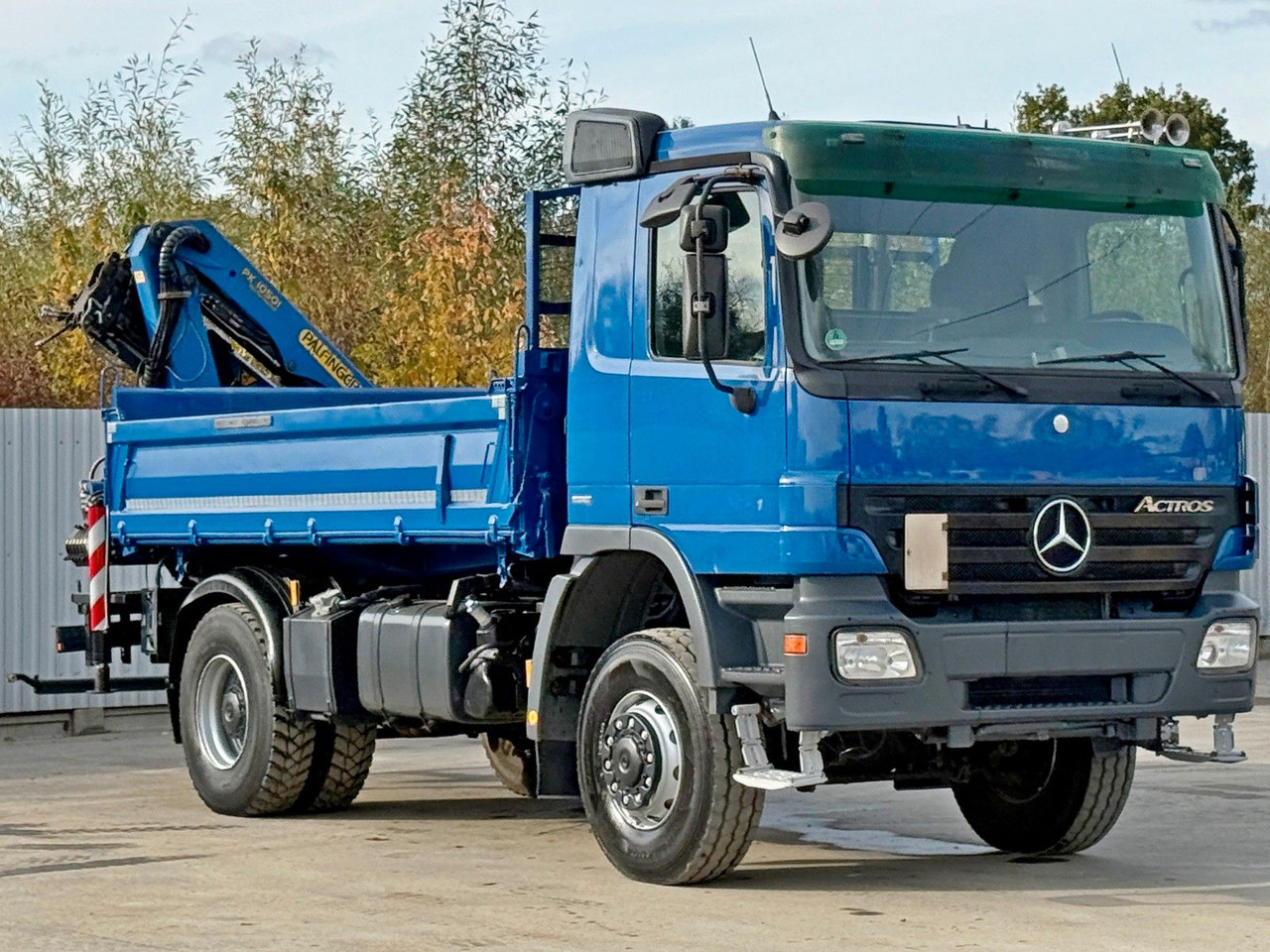 Mercedes-Benz ACTROS 1841 * PK 10501 + FUNK * TOP * 4x4 - Crane truck: picture 4 Mercedes-Benz ACTROS 1841 * PK 10501 + FUNK * TOP * 4x4 - Crane truck: picture 4